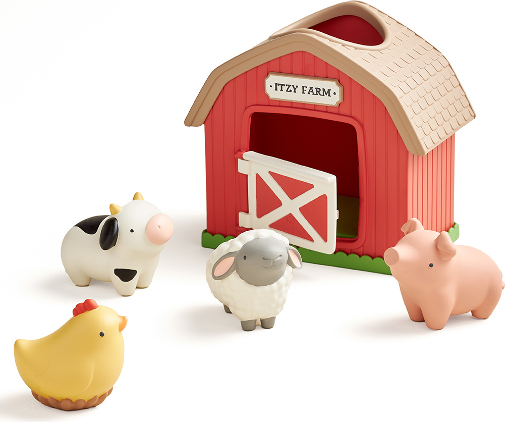 Itzy Play Barn™ - Spill and Fill Activity Toy (Farm Friends)