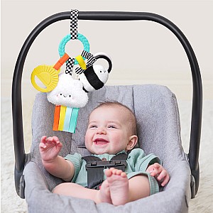 Bitzy Busy Ring™ - Teething Activity Toy (Brights)