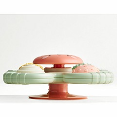 Itzy Pop & Whirl™ - High chair, Bath and Travel Fidget Toy (Strawberry)