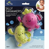 Silly Swimmers - Whimsical Wind-Up Bath Toys (Pickle & Beet)