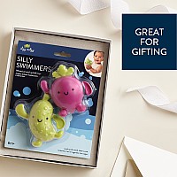 Silly Swimmers - Whimsical Wind-Up Bath Toys (Pickle & Beet)