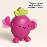 Silly Swimmers - Whimsical Wind-Up Bath Toys (Pickle & Beet)