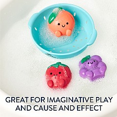 Itzy Splash Pals™ - Wash and Play Squirter Set (Fruit)