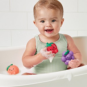 Itzy Splash Pals™ - Wash and Play Squirter Set (Fruit)