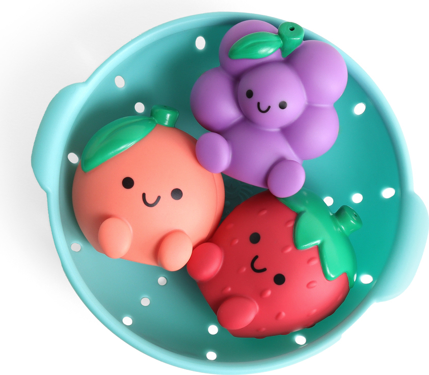Itzy Splash Pals™ - Wash and Play Squirter Set (Fruit)