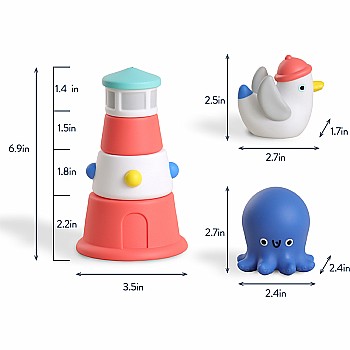 Itzy Stack & Squirt, Nautical