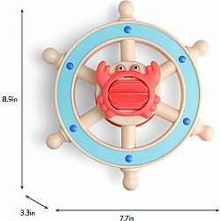Itzy Captain Bath Steering Wheel, Crab