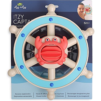 Itzy Captain Bath Steering Wheel, Crab