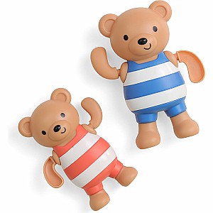 Silly Swimmers™ - Whimsical Wind-Up Bath Toys (Bears)