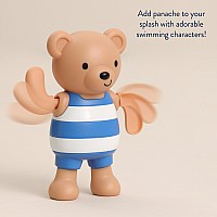 Silly Swimmers - Whimsical Wind-Up Bath Toys (Bears)
