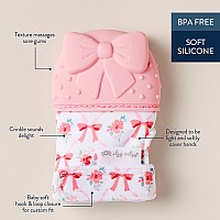 Itzy Mitt - Teething Mitt (Ribbons & Roses)