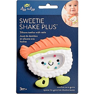 Sweetie Shake Plus™ - Silicone Teether with Rattle (Sushi)