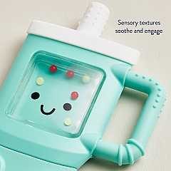 Sweetie Shake Plus™ - Silicone Teether with Rattle (Tumbler)