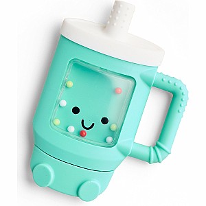 Sweetie Shake Plus™ - Silicone Teether with Rattle (Tumbler)