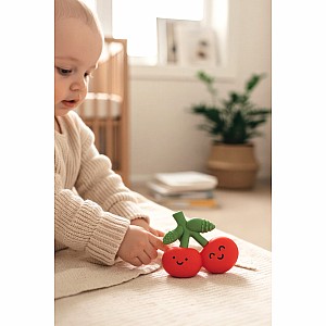 Comfort Crew™ - Natural Rubber Teether (Cherries)