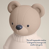 Comfort Crew - Natural Rubber Teether (Bear)