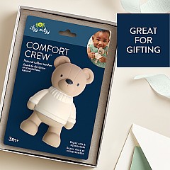 Comfort Crew™ - Natural Rubber Teether (Bear)