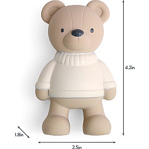 Comfort Crew™ - Natural Rubber Teether (Bear)