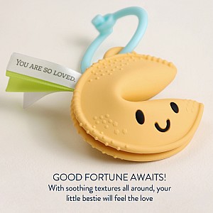 Itzy Treat™ - Soft Silicone Teether (Fortune Cookie)