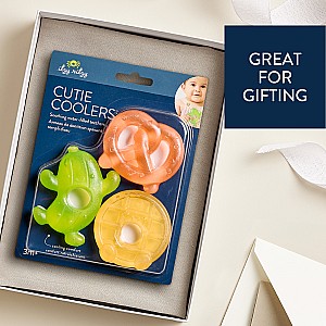 Cutie Coolers™ - Water-filled Teether (Silly Foods (3-Pack))