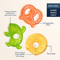 Cutie Coolers - Water-filled Teether (Silly Foods (3-Pack)