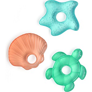 Cutie Coolers™ - Water-filled Teether (Seaside (3-Pack) )