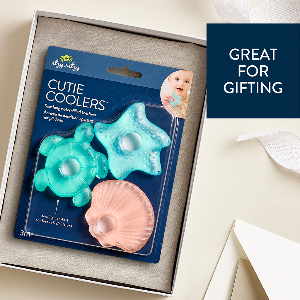 Cutie Coolers™ - Water-filled Teether (Seaside (3-Pack) )