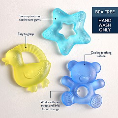 Cutie Coolers™ - Water-filled Teether (Bear (3-Pack) )