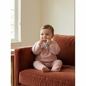 Itzy Trio™ - Multi-textured Silicone Teether (Bows)