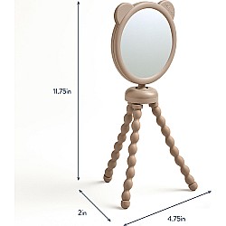Itzy Peek Stroller Mirror, Bear
