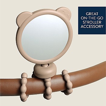 Itzy Peek Stroller Mirror, Bear