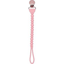 Sweetie Strap - Pacifier Clip (Pink Bead)