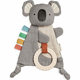 Bitzy Crinkle Sensory Crinkle Toy with Teether (Koala)