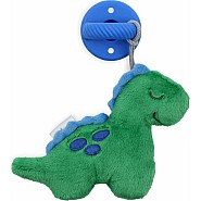 Sweetie Pals - Silicone Pacifier and Plush Pal (Dino w/ Blue Paci)