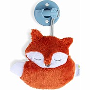 Sweetie Pals - Silicone Pacifier and Plush Pal (Fox w/ Blue Paci)
