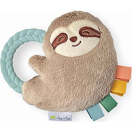 Ritzy Rattle Pal - Plush Rattle Pal with Teether (Sloth)