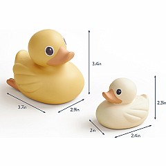 Itzy Ducky Family™- Floating Rubber Ducks for Bath (Ducks (Set of 3))