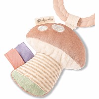 Bitzy Busy Ring - Teething Activity Toy (Bunny)