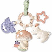 Bitzy Busy Ring - Teething Activity Toy (Bunny)
