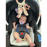 Bitzy Busy Ring - Teething Activity Toy (Bunny)