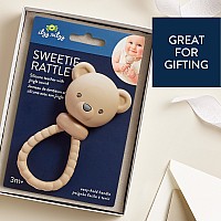 Sweetie Rattle - Silicone Rattle with Jingle Sound (Bear)