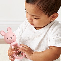 Sweetie Rattle™ - Silicone Rattle with Jingle Sound (Bunny)