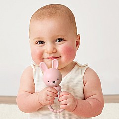 Sweetie Rattle™ - Silicone Rattle with Jingle Sound (Bunny)