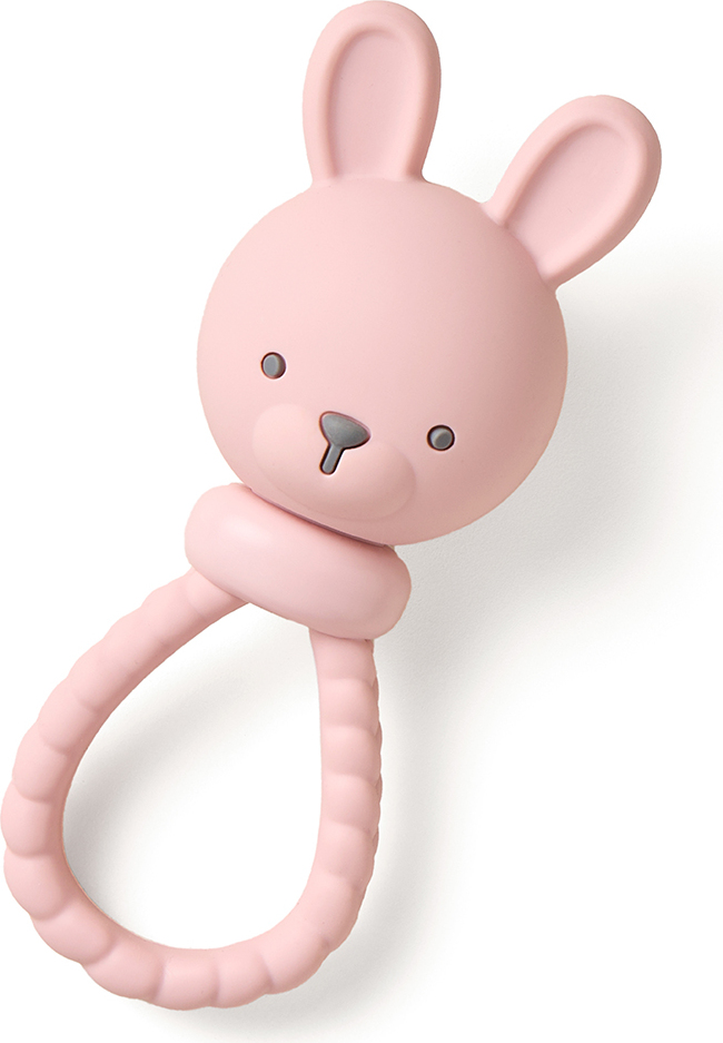Sweetie Rattle™ - Silicone Rattle with Jingle Sound (Bunny)