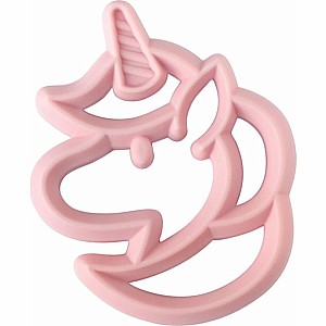 Chew Crew - Silicone Teether (Light Pink Unicorn)