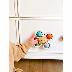 Itzy Pop and Whirl Fidget Spinner Travel and Bath Toy - Smile