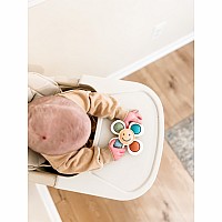 Itzy Pop and Whirl Fidget Spinner Travel and Bath Toy - Smile