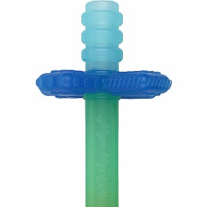 Teensy Tubes™ - Silicone Teething Chew Tube (Rainbow)