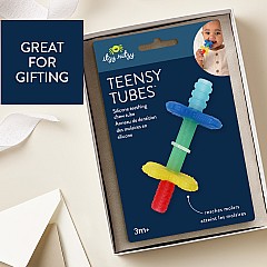 Teensy Tubes™ - Silicone Teething Chew Tube (Rainbow)