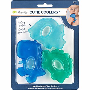 Cutie Coolers - Water-filled Teether (DIno (3-Pack))